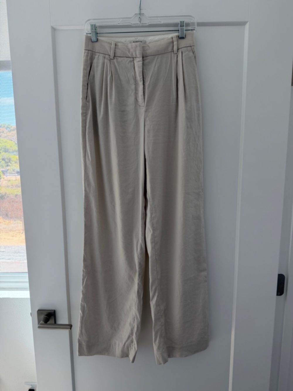 Aritzia Cream Trousers